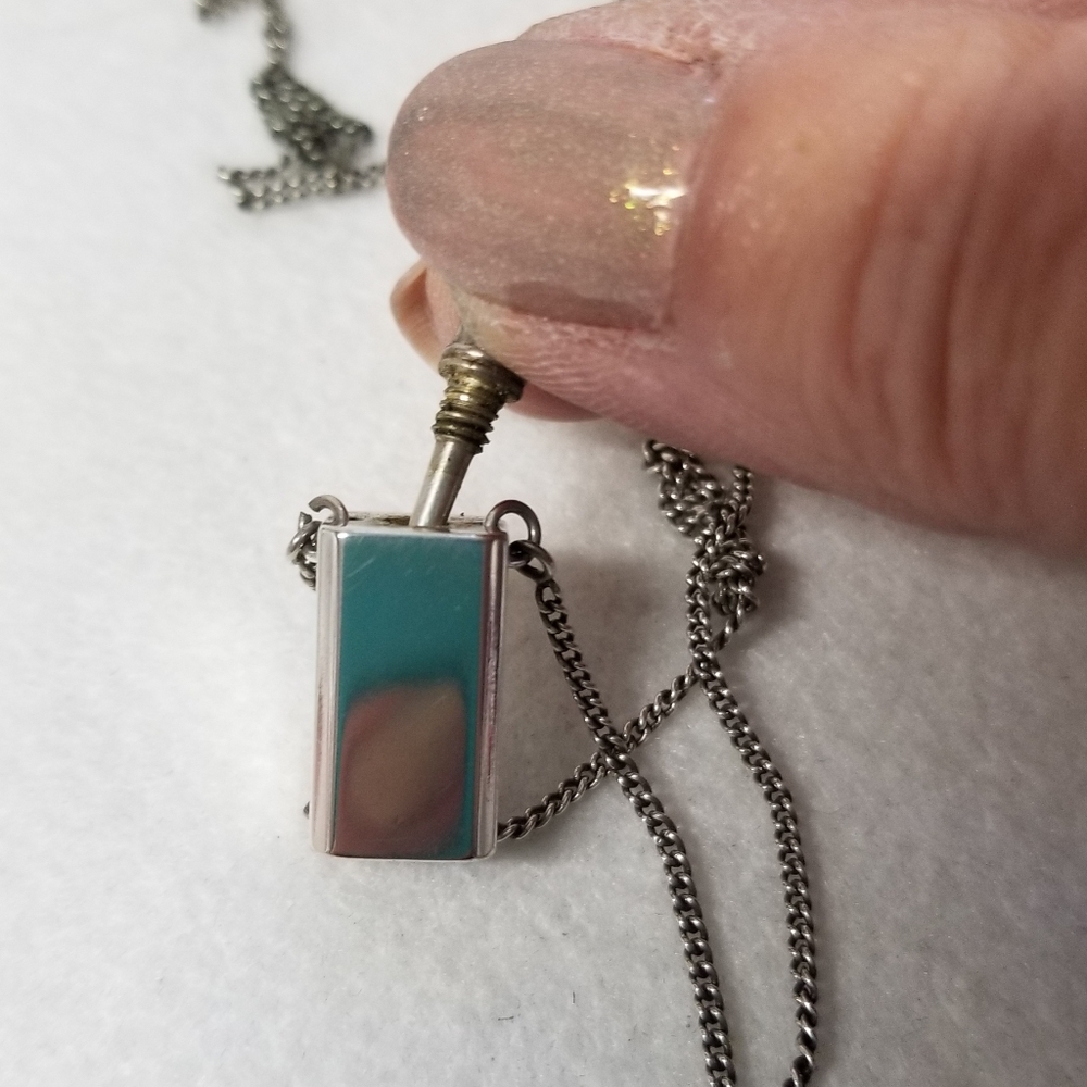 Vintage"Perfume" Bottle Fashion  Pendant/Necklace - Picture 5 of 10